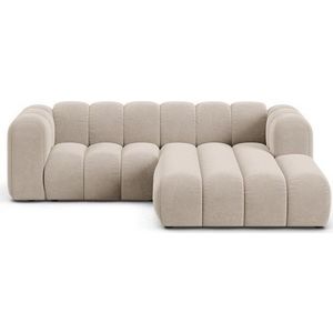 Béžová rohová pohovka (pravý roh) Lupine – Micadoni Home obraz