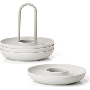 Kovové stojánky na vajíčka v sadě 4 ks Singles – Zone obraz