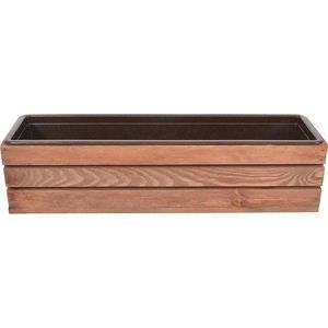 Dřevěný truhlík 61 cm Modern – Rojaplast obraz