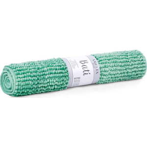 Tyrkysová koupelnová předložka AmeliaHome Bati, 70 x 120 cm obraz