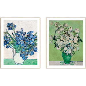 Obrazy v sadě 2 ks 30x40 cm Flowers in a Vase – knor obraz