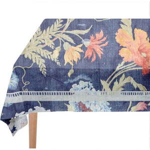 Ubrus s příměsí lnu Madre Selva Kioto, 140 x 140 cm obraz