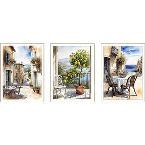 Obrazy v sadě 3 ks 30x40 cm Tuscany obraz