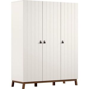 Béžová dětská šatní skříň 149x196x58 cm Sezane – Vipack obraz