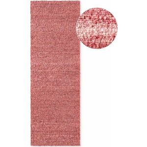 Tmavě růžový ručně tkaný běhoun z materiálu bouclé 80x200 cm Notting Hill Portobello – Ted Baker obraz