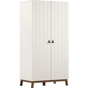 Béžová dětská šatní skříň 99x196x58 cm Sezane – Vipack obraz