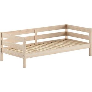 Dětská postel z borovicového dřeva s roštem 90x200 cm v přírodní barvě Margrit – Vipack obraz