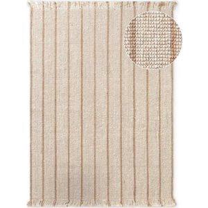 Krémový ručně tkaný jutový koberec 160x230 cm Harvest Sierra – Elle Decoration obraz