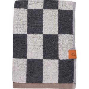 Antracitové/béžové froté ručníky v sadě 2 ks z bio bavlny 40x55 cm Retro – Mette Ditmer Denmark obraz