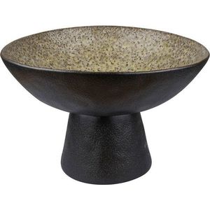 Černá/béžová mísa z kameniny ø 31, 5 cm By Hand – Mette Ditmer Denmark obraz