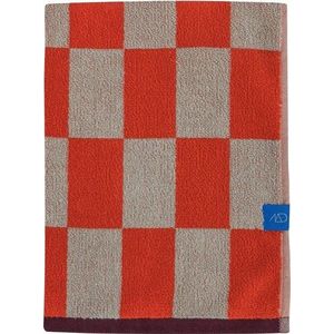 Oranžová/béžová froté osuška z bio bavlny 70x133 cm Retro – Mette Ditmer Denmark obraz