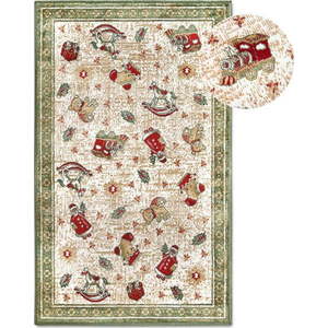 Zelený koberec s vánočním motivem s příměsí bavlny 50x80 cm Toy's Delight Green Christmas – Villeroy&Boch obraz