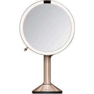 Kosmetické zvětšovací zrcadlo s osvětlením (5x) ø 20 cm Sensor Trio – simplehuman obraz