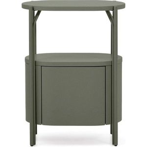 Zelená skříňka pod umyvadlo 60x81 cm Arely – Kave Home obraz