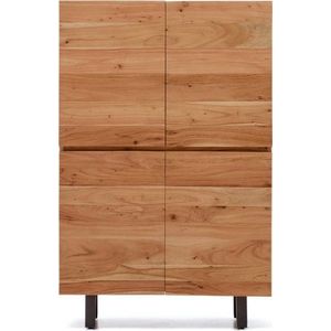 Komoda z masivu akácie v přírodní barvě 100x155x40, 5 cm Uxue – Kave Home obraz