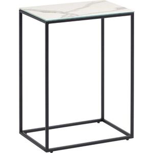 Odkládací stolek s keramickou deskou 30x45 cm Rewena – Kave Home obraz