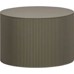 Khaki kulatý konferenční stolek ø 60 cm Sanne – WOOOD obraz