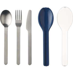 3dílná sada cestovních příborů s modrým obalem Mepal Ellipse obraz