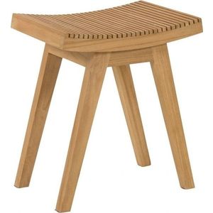 Stolička z teakového dřeva v přírodní barvě Vicentina – Kave Home obraz