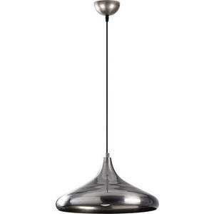 Závěsné svítidlo ve stříbrné barvě s kovovým stínidlem ø 35 cm Nile – Opviq lights obraz