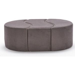 Šedý taburet Alya – Artie obraz