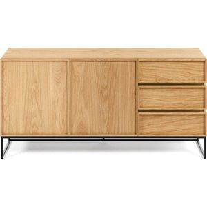 Komoda v dekoru dubu v přírodní barvě 160x78x42 cm Taiana – Kave Home obraz