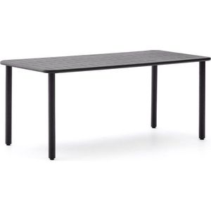 Ocelový zahradní jídelní stůl 90x180 cm Brai – Kave Home obraz