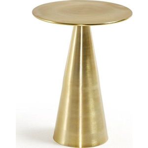 Hliníkový kulatý odkládací stolek ø 39 cm Rhet – Kave Home obraz