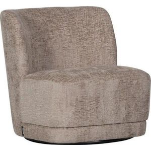 Světle hnědé sametové křeslo Atty – WOOOD obraz