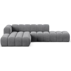 Světle šedá rohová pohovka (levý roh) Lupine – Micadoni Home obraz