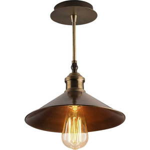 Stropní svítidlo v bronzové barvě s kovovým stínidlem ø 24 cm Berceste – Opviq lights obraz