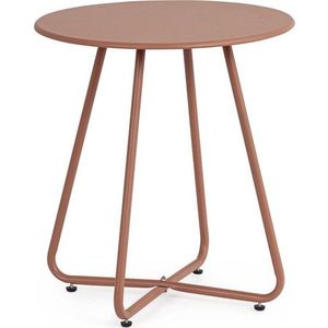 Ocelový kulatý zahradní stolek ø 45 cm Jable – Bizzotto obraz