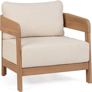 Dřevěné zahradní křeslo v přírodní barvě Pablo – Bizzotto obraz