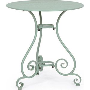 Ocelový kulatý zahradní stolek ø 70 cm Etienne – Bizzotto obraz