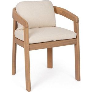 Dřevěná zahradní židle v přírodní barvě Pablo – Bizzotto obraz