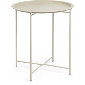 Ocelový kulatý zahradní stolek ø 46 cm Austin – Bizzotto obraz