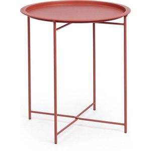 Ocelový kulatý zahradní stolek ø 46 cm Austin – Bizzotto obraz