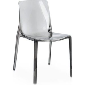 Šedá plastová zahradní židle Adele – Bizzotto obraz