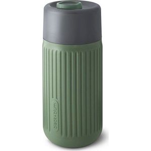 Zelený skleněný cestovní hrnek 340 ml – Black + Blum obraz