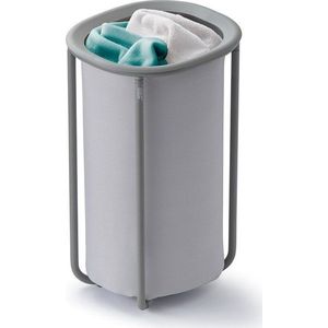 Světle šedý látkový koš na prádlo 50 l Duo – Joseph Joseph obraz