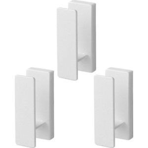 Bílé nástěnné kovové háčky v sadě 3 ks Tower – YAMAZAKI obraz