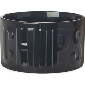 Černá keramická servírovací miska 1 l Chips – Balvi obraz