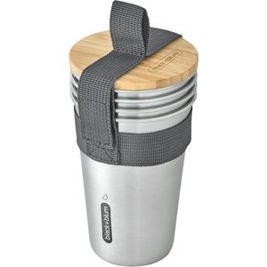 Cestovní hrnek z nerezové oceli ve stříbrné barvě 500 ml – Black + Blum obraz