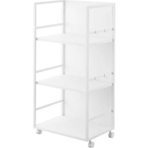 Bílý kovový pojízdný regál 42x84, 5x32 cm Tower – YAMAZAKI obraz