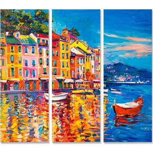 Obrazy v sadě 3 ks 20x50 cm Italy – Wallity obraz