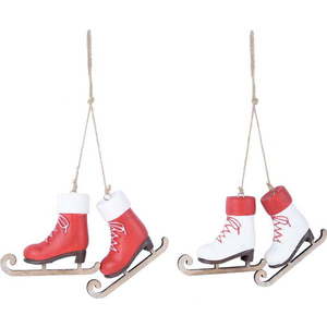 Sada 2 závěsných ozdob s bruslemi Ego Dekor obraz