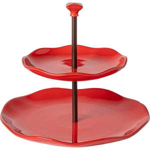 Červený kameninový etažér Casafina Cook & Host, 29 x 24, 5 cm obraz