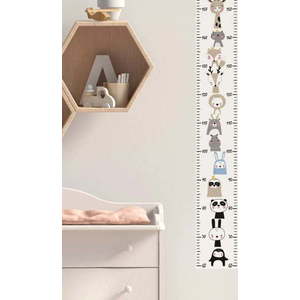 Nástěnný samolepicí dětský metr Ambiance Scandinavian Animals obraz