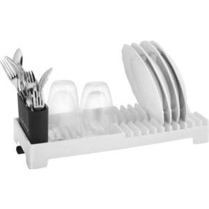 Bílý odkapávač na nádobí Vialli Design Livio Duo obraz