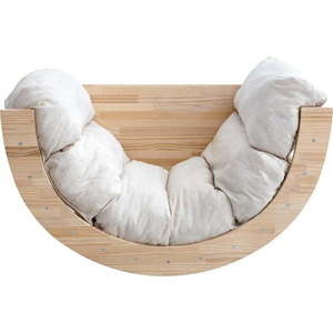 Houpačka z borovicového dřeva v přírodní barvě 60x100x60 cm Montessori – Little Nice Things obraz